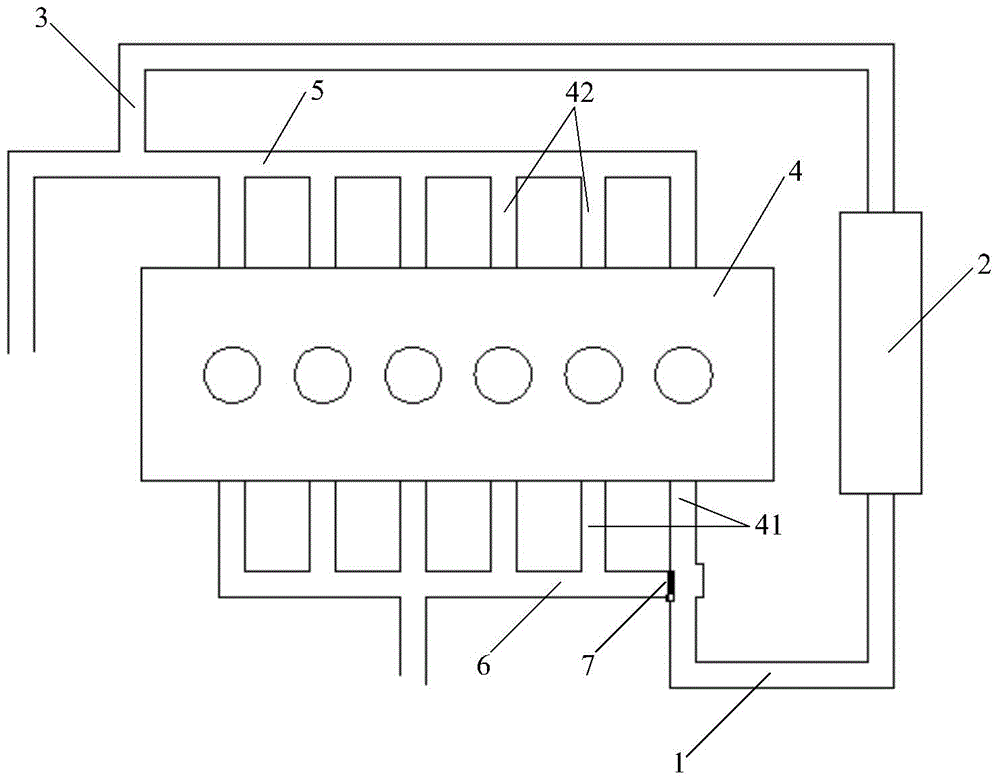 Waste gas recirculating system, motor vehicle, and control method of waste gas recirculating system