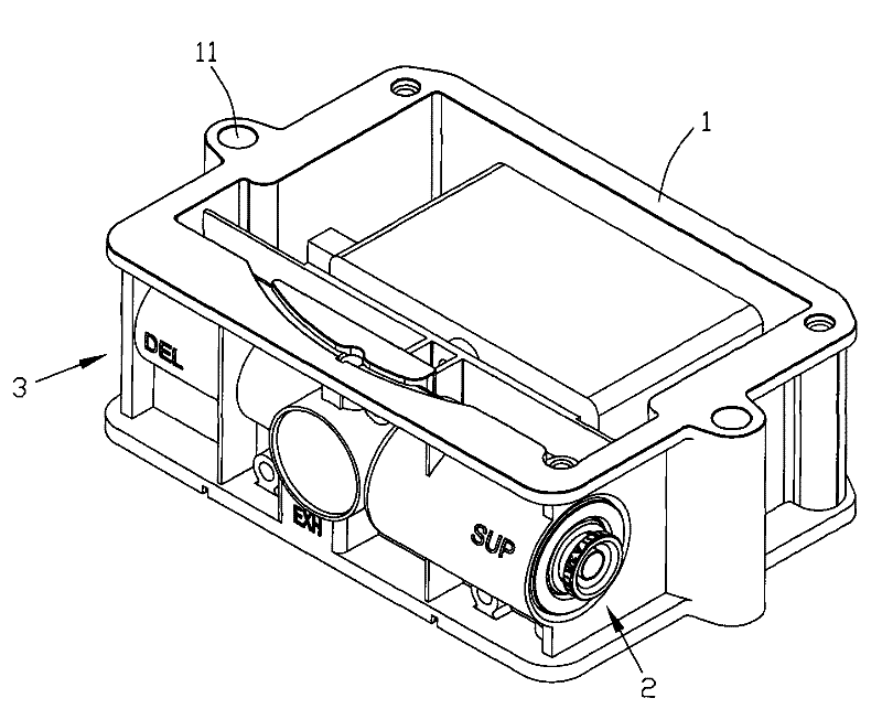 Air-pressure brake antilock device of trailer