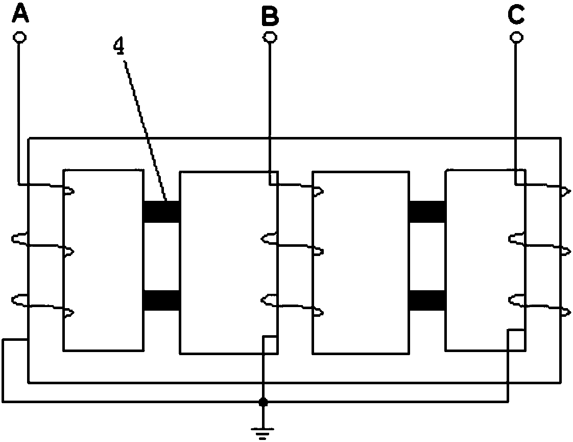 Harmonic elimination device and harmonic elimination system