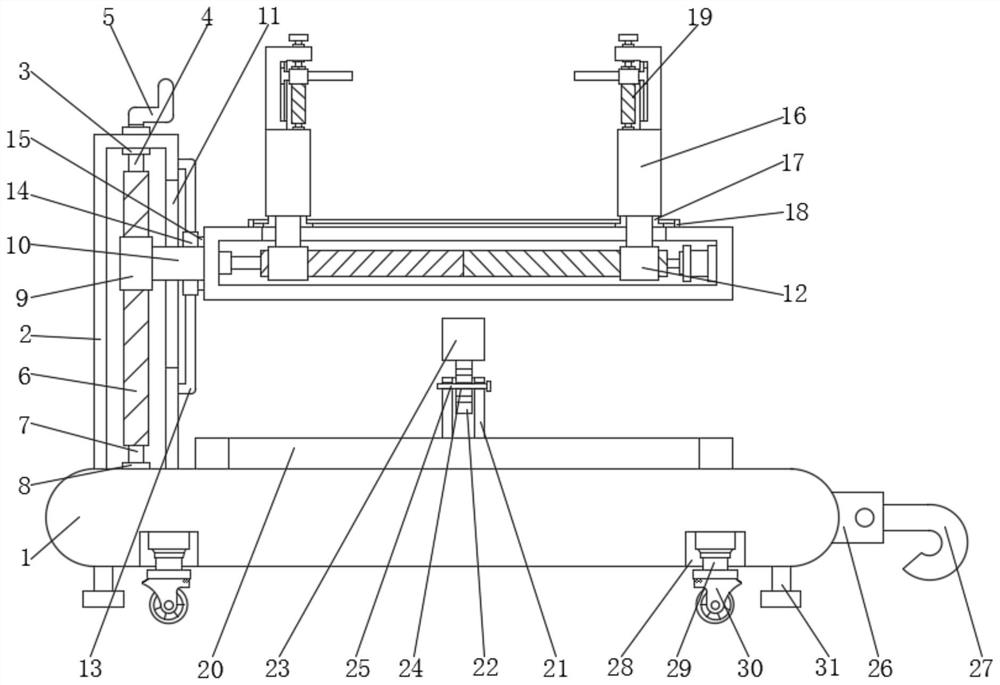 Cargo transportation device with adjustable storage space