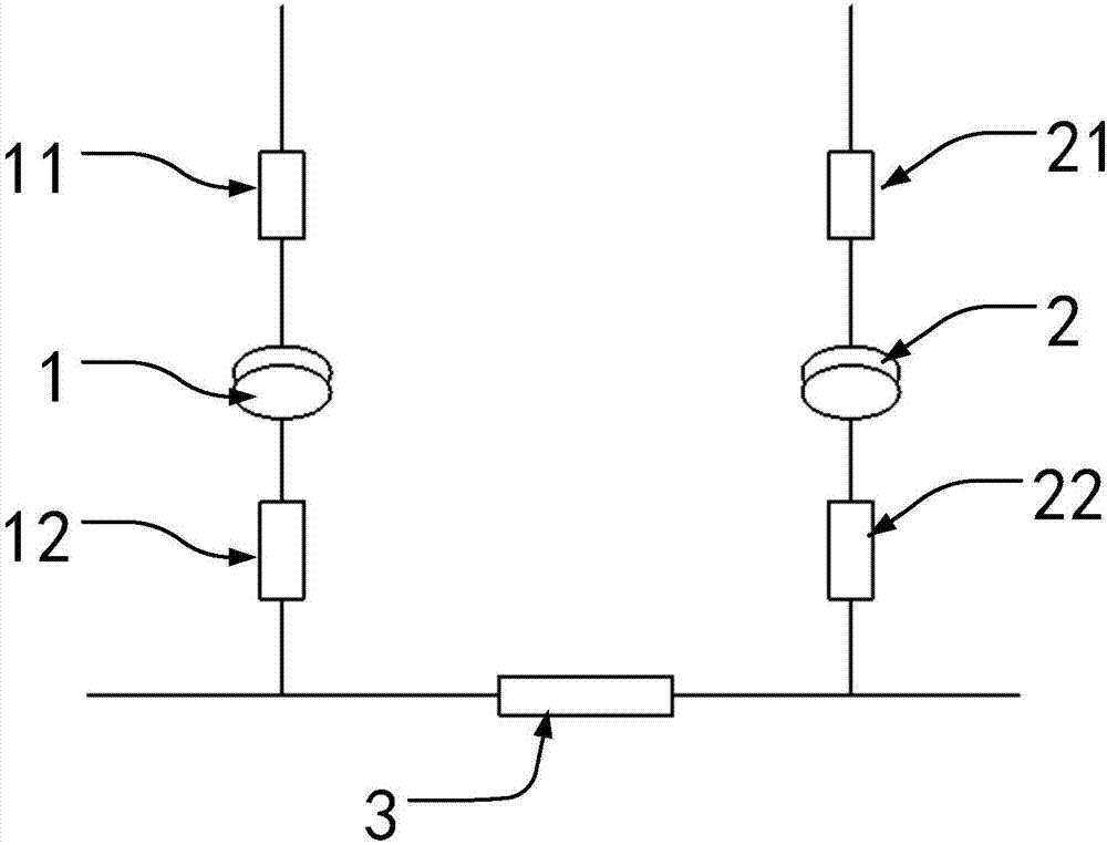 Control method and system for dual transformers