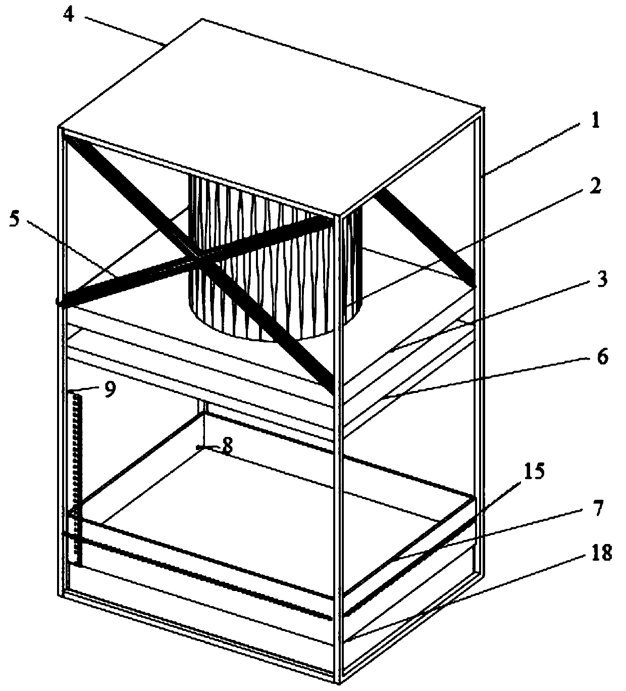 Batched and fast preparation device for triaxial remolded samples and preparation method