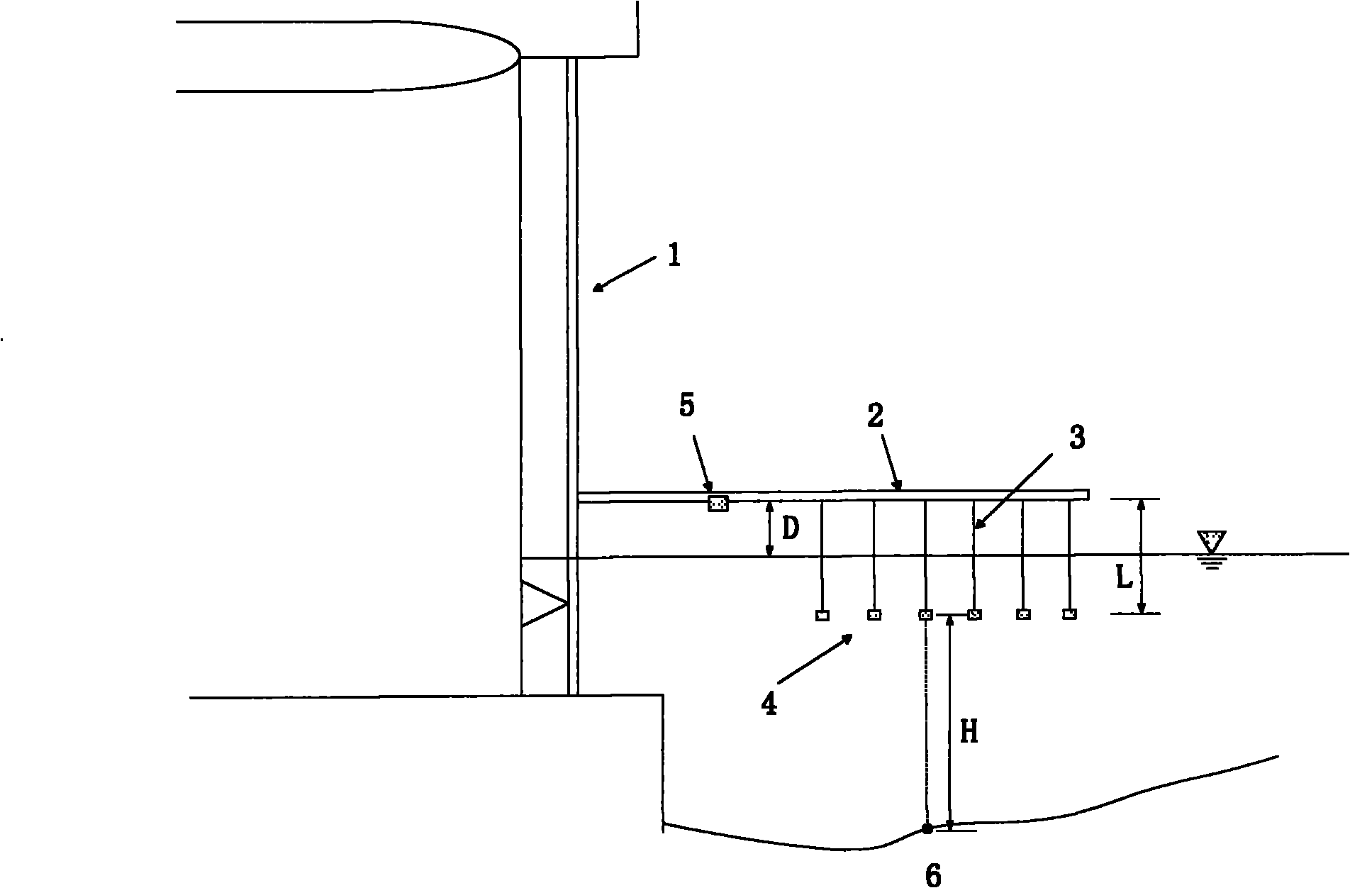 System for observing local scour of pier