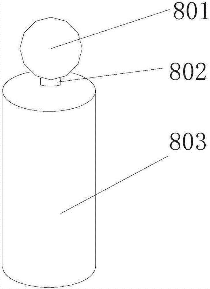 Sheet picking and transferring device of crossing transposition mechanical arm