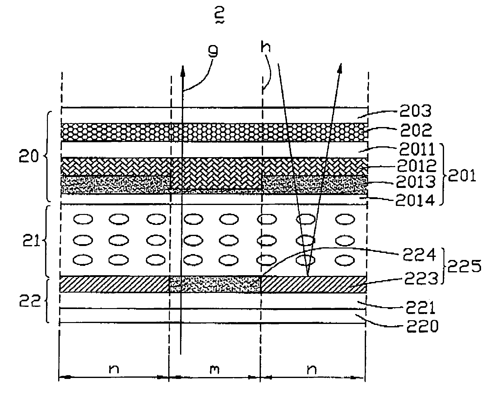 Transflective liquid crystal display device using transflective color filter and method for making color filter