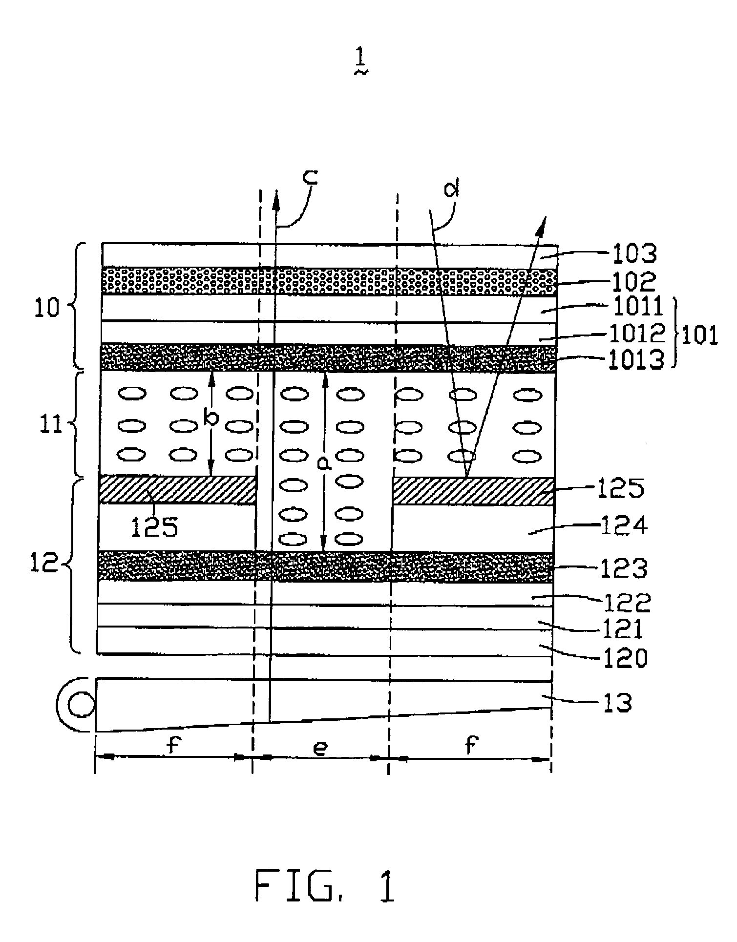 Transflective liquid crystal display device using transflective color filter and method for making color filter