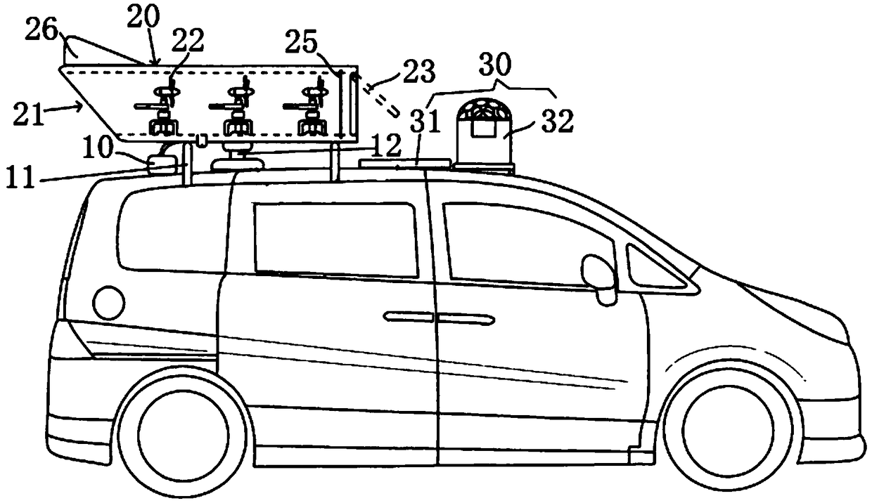 Energy supply equipment for automobile