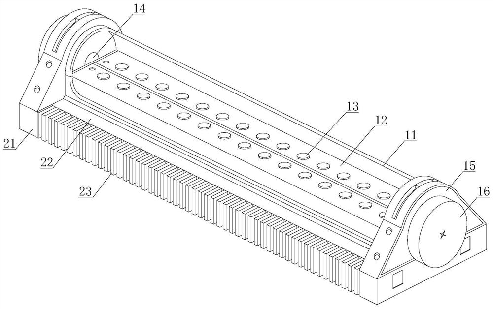 LED lamp tube with protection function