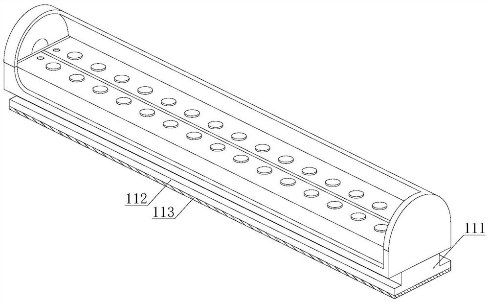 LED lamp tube with protection function