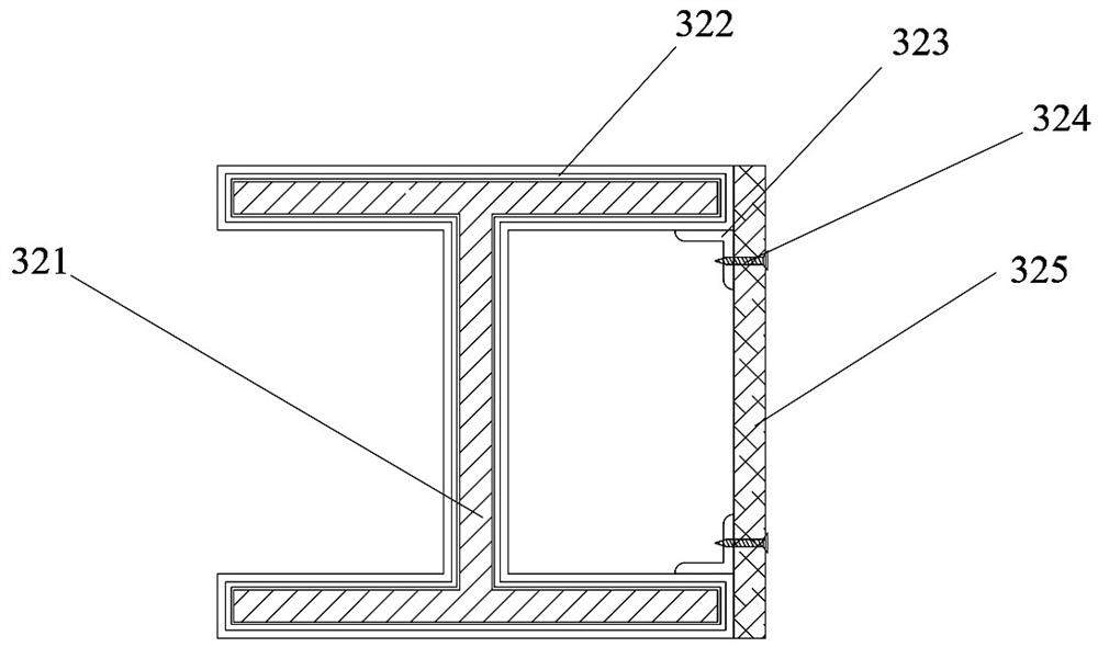 An assembled steel structure combined air duct system and its construction method