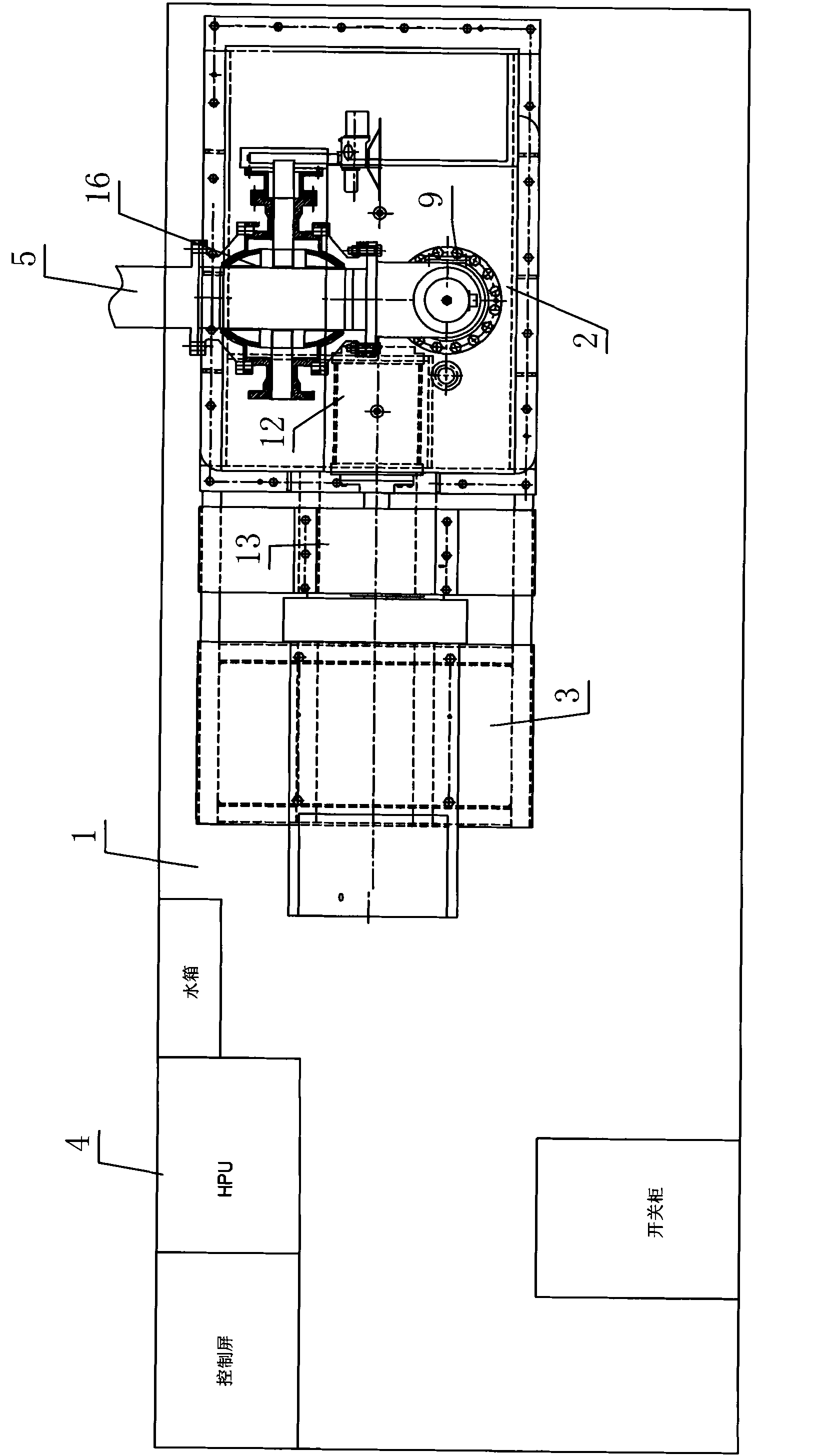 Small-sized water turbine power station