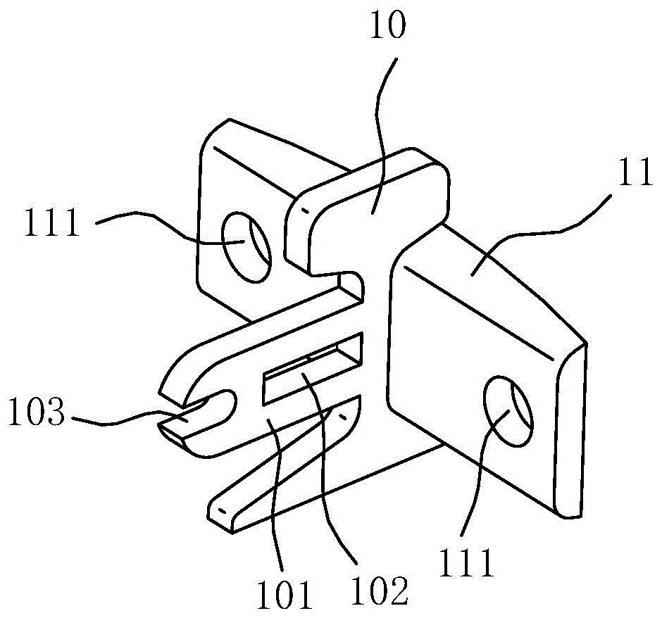 Quick coupling for fixation of mining rails