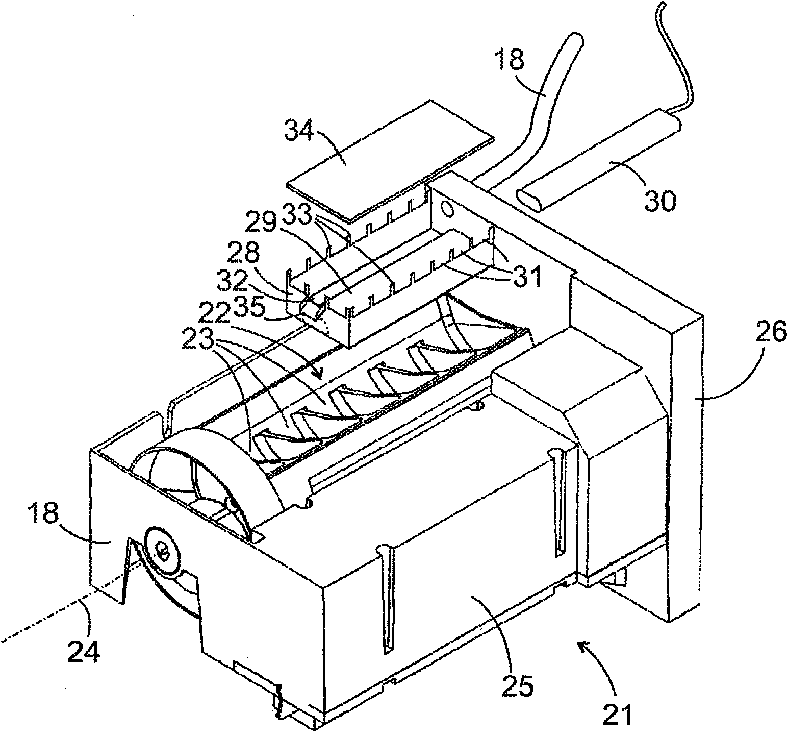 Icemaker, refrigerator provided therewith and ice making method