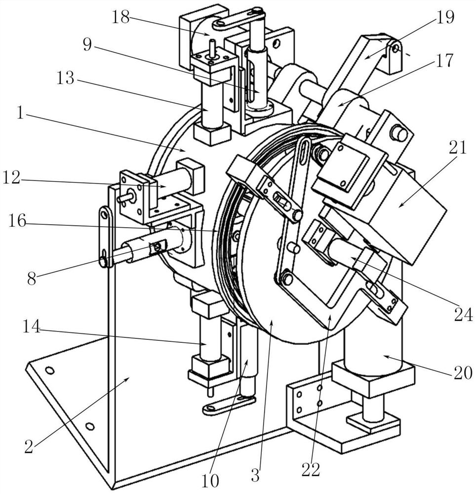 Cleaning tank body device for rail transit vehicle brake valve