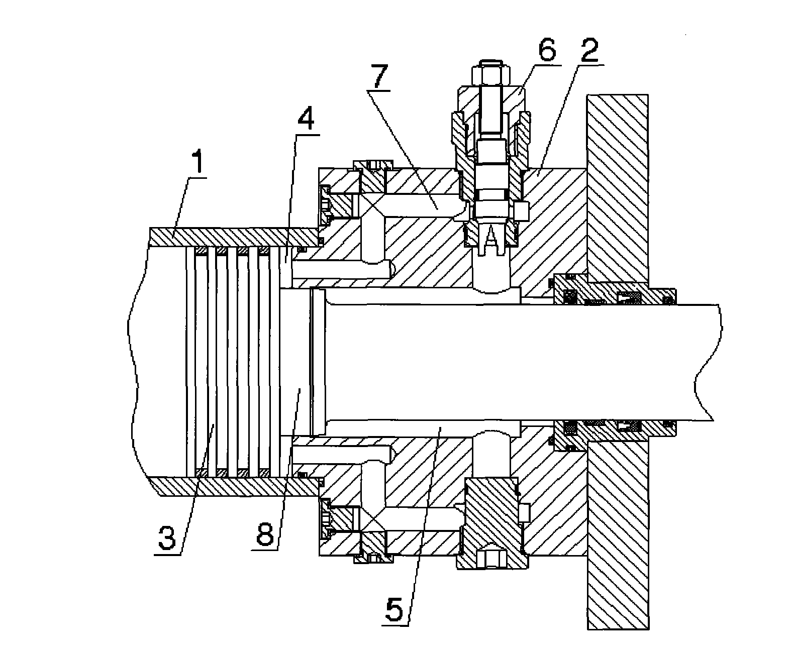 Hydraulic oil cylinder