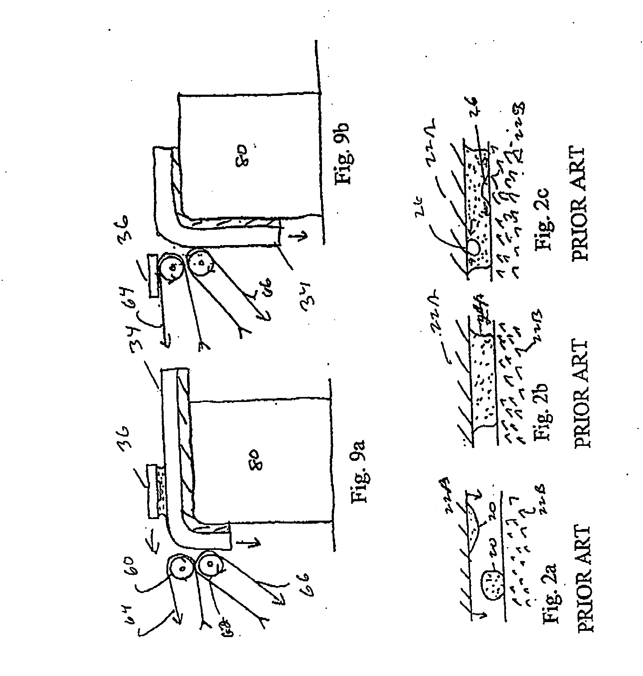 Method and apparatus for efficient thin film fluid processing of flat surfaces