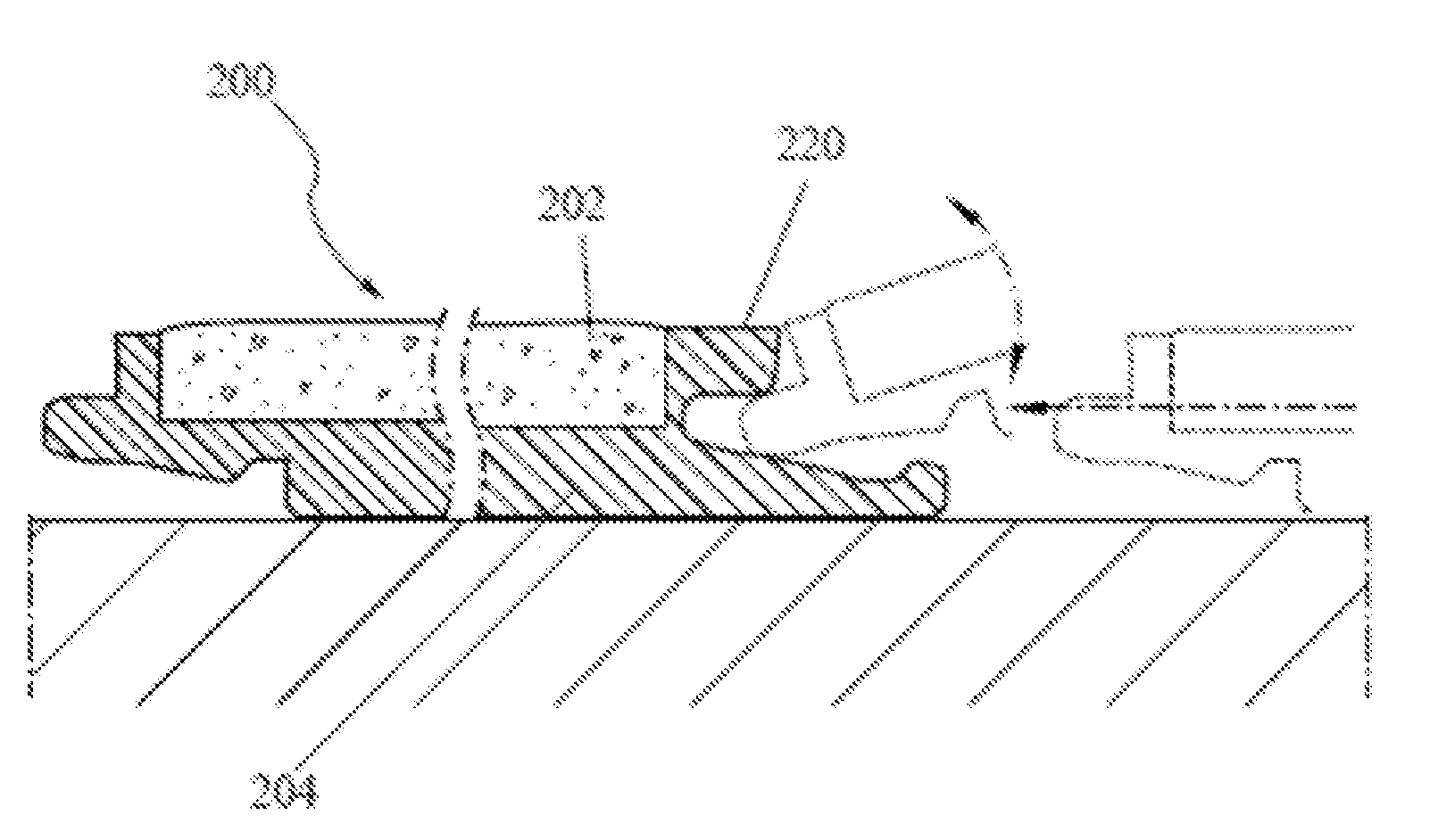 Groutless tile system and method for making the same