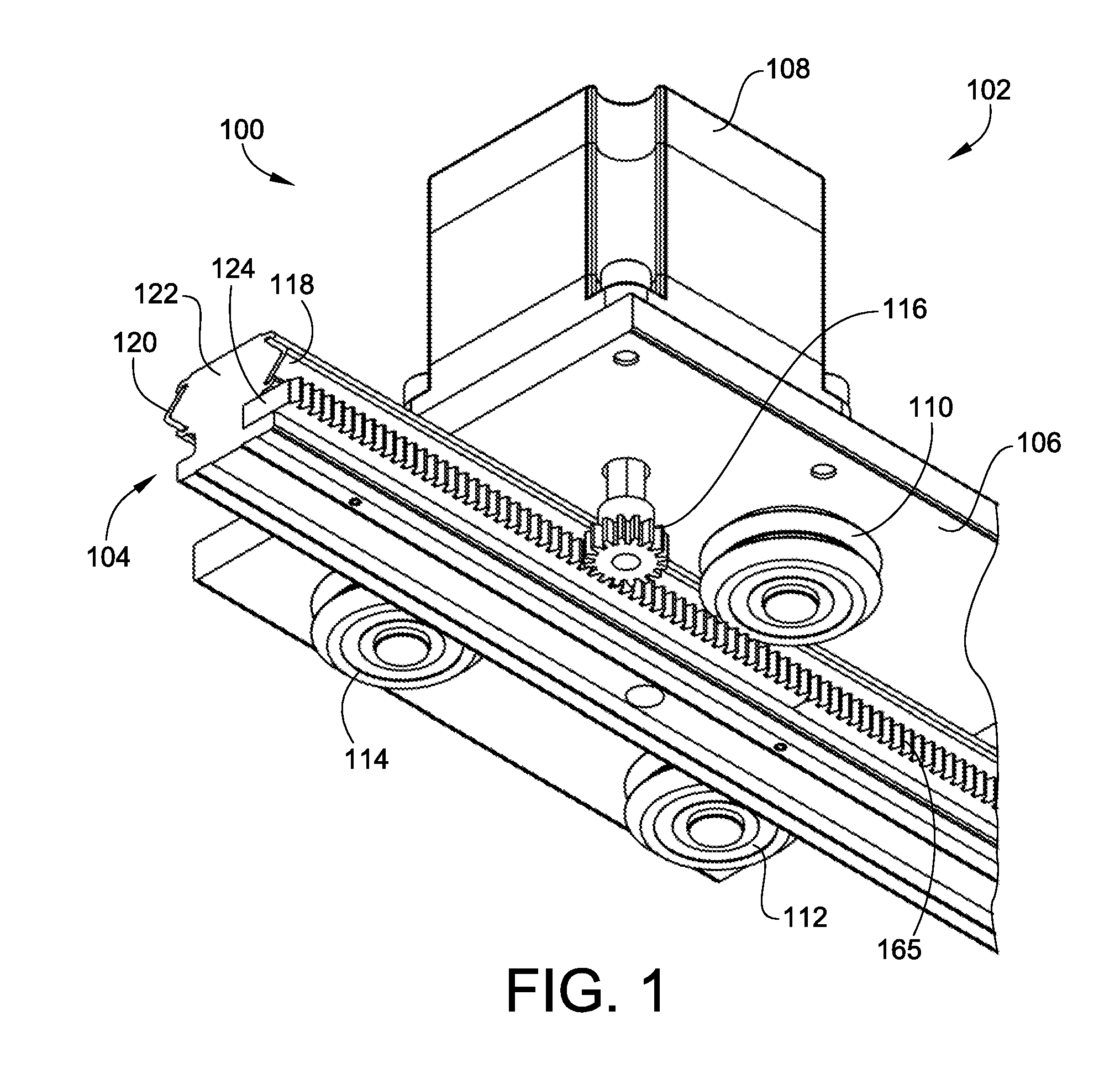 Guide Rail Having Base Rail And Gear Rack, Method Of Making Same, Guide Assembly Including Same