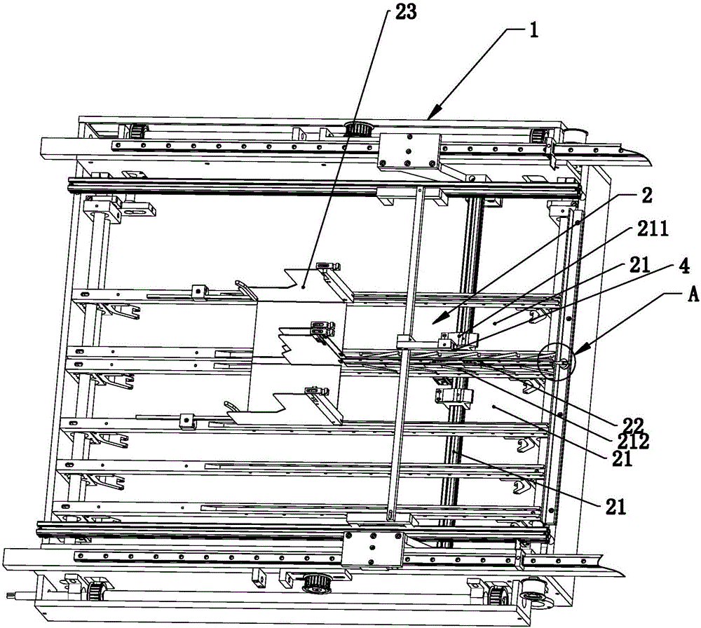 Feeding device of edge-covering machine