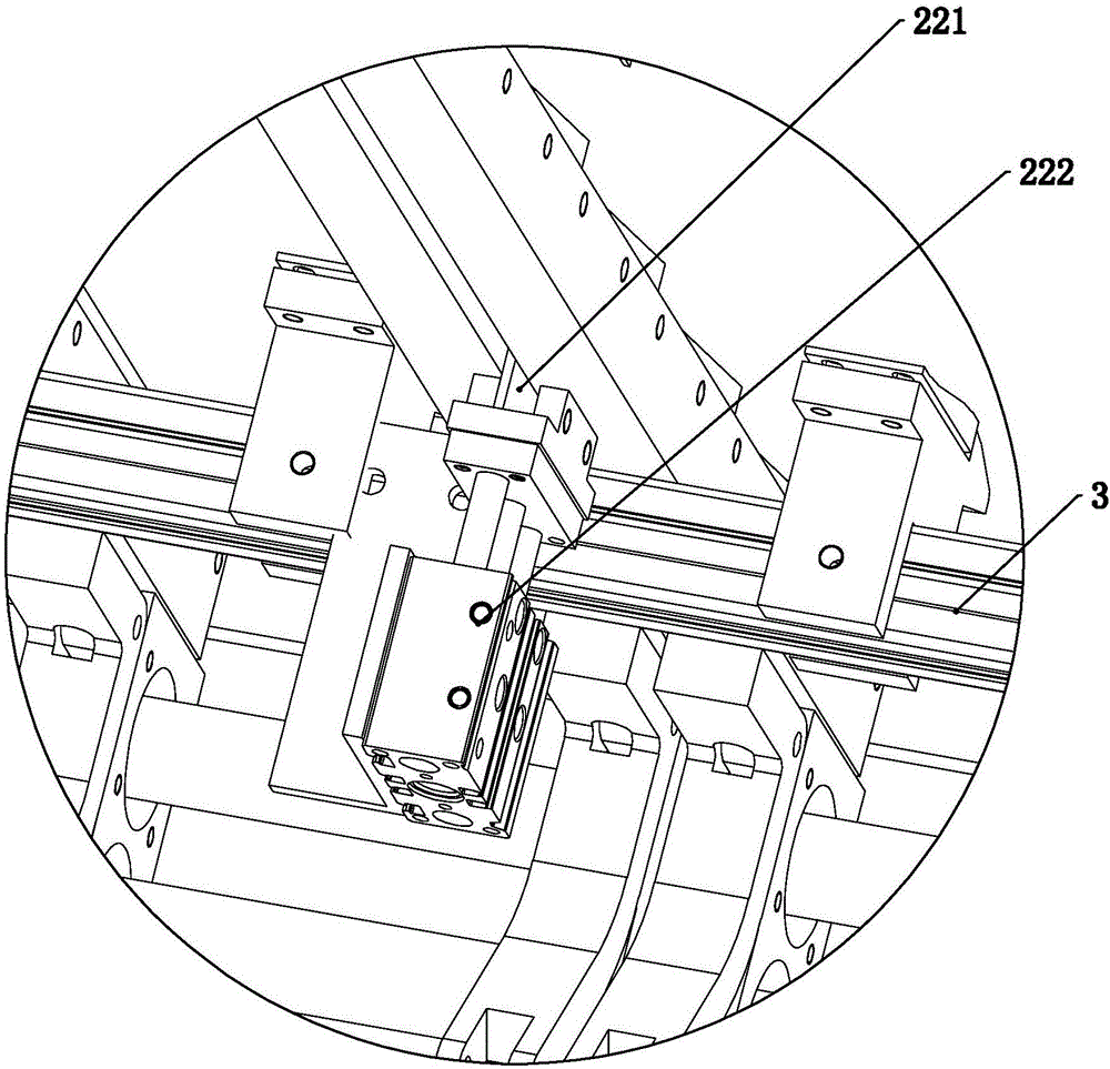 Feeding device of edge-covering machine