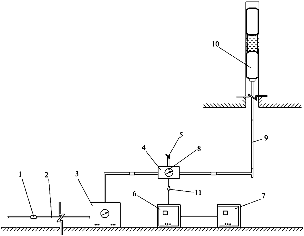 Method for testing crustal stress of coal rock mass by hydraulic fracturing