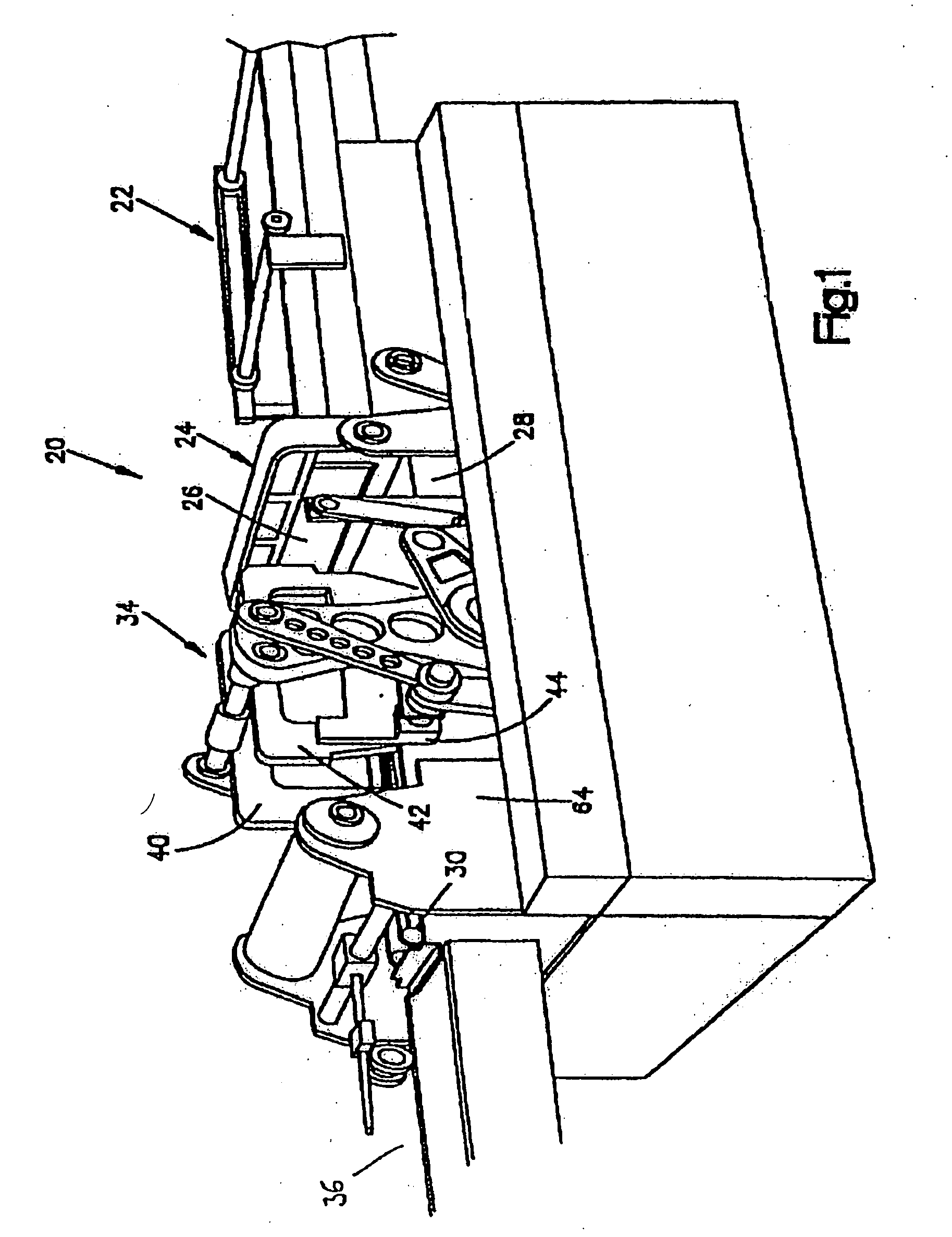 Infeed apparatus for a sheet material article trimmer