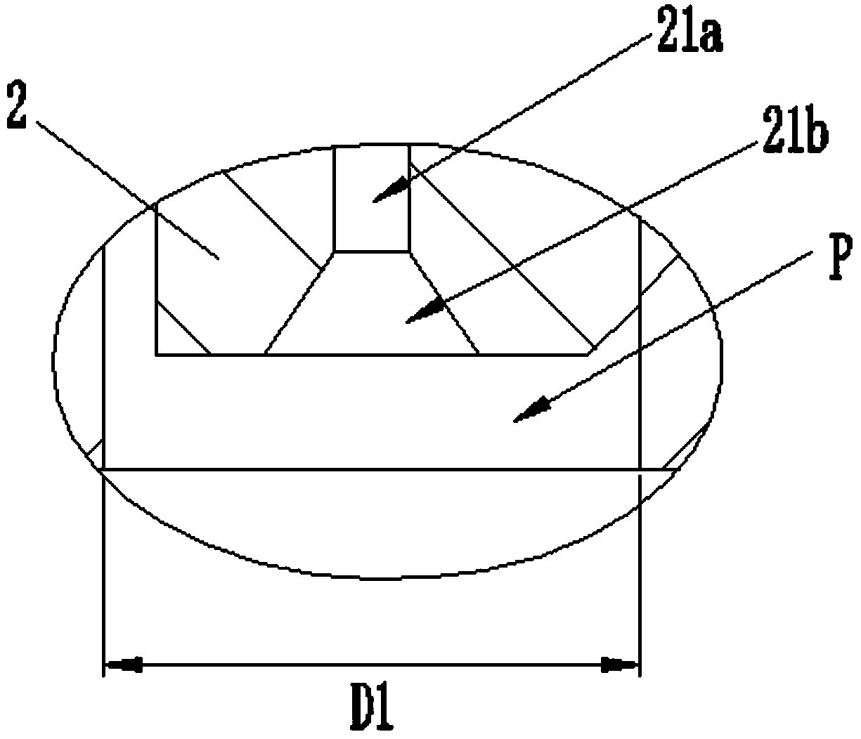 High-damping direct-acting-type overflow valve