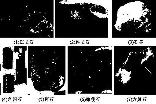 Rock size defect repair method and standard test piece preparation method