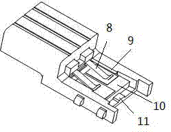 Chip identification optical fiber connector