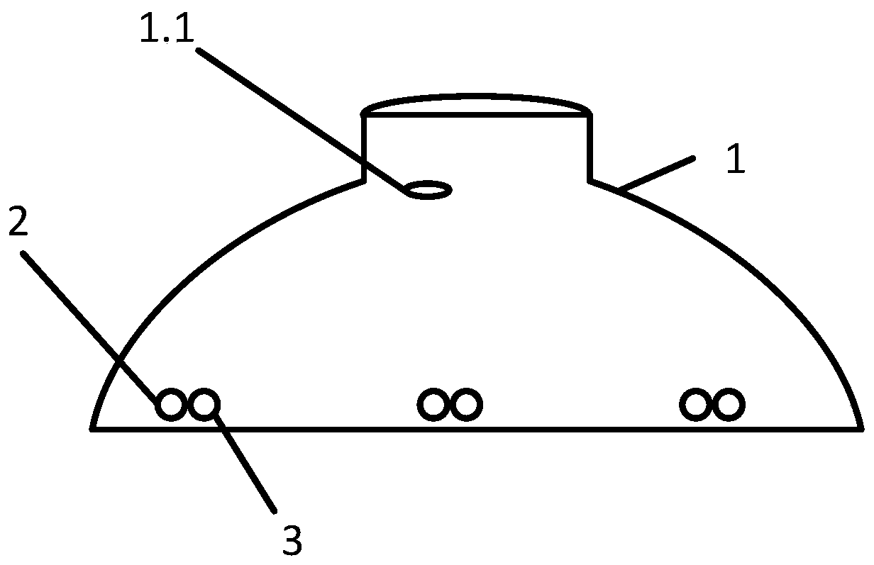 Recoil arc extinguishing insulator