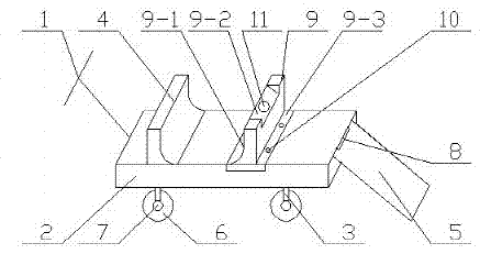 Cart for conveying barrel-shaped articles