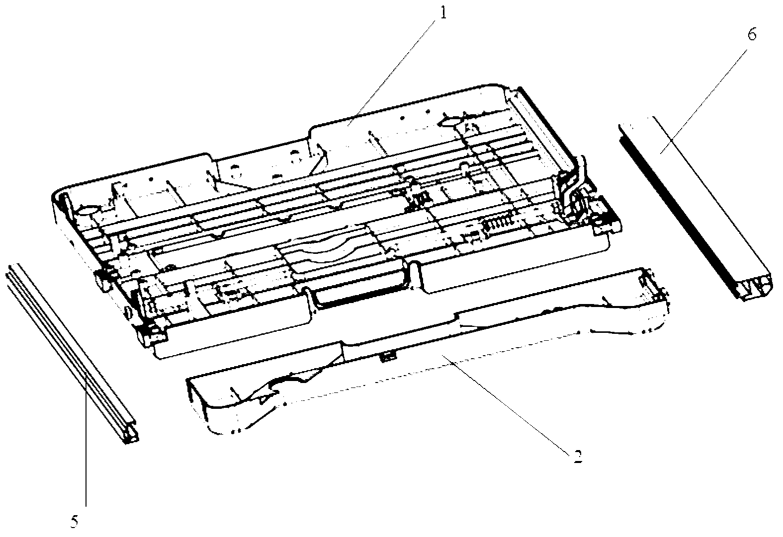Workbench with lock device