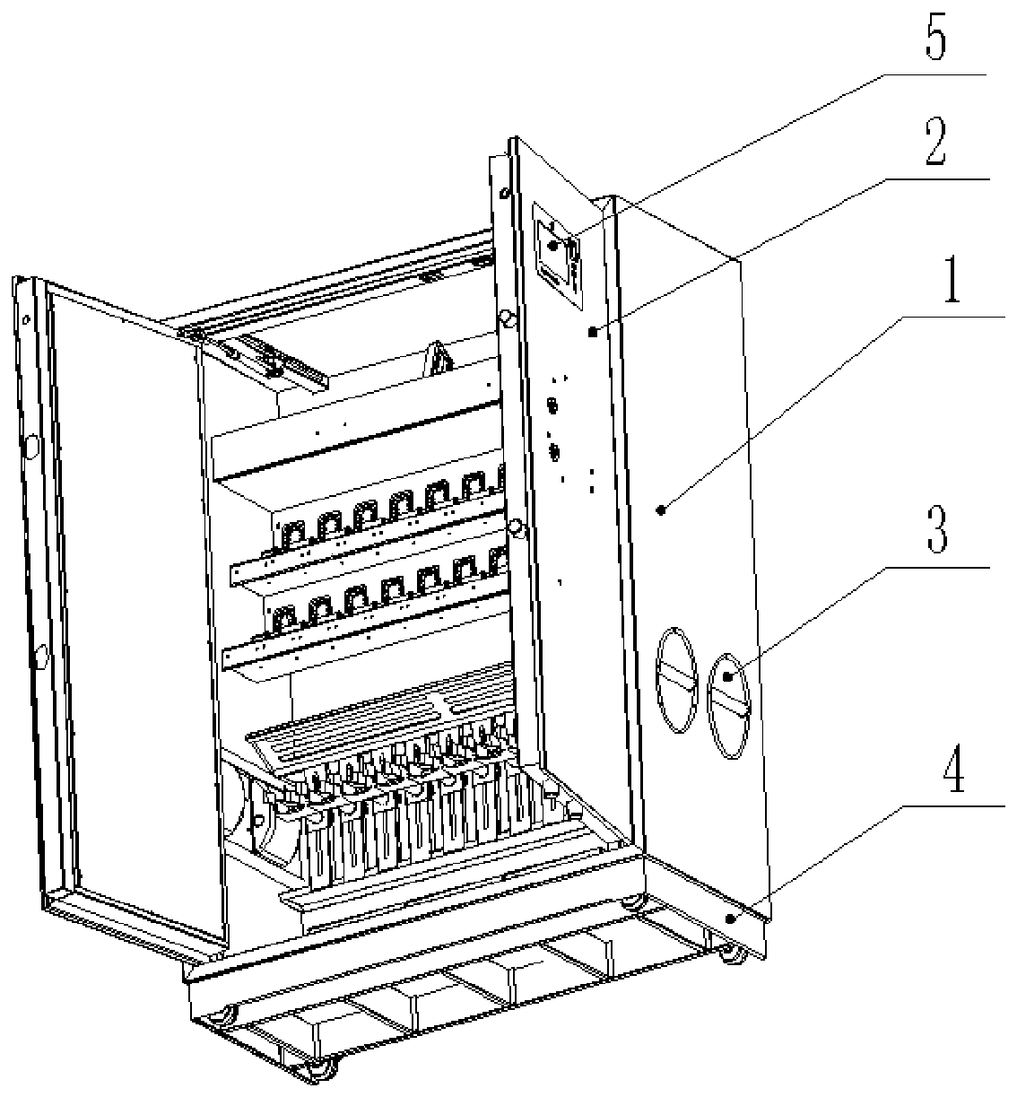 Multifunctional intelligent comprehensive anti-deformation bullet cabinet