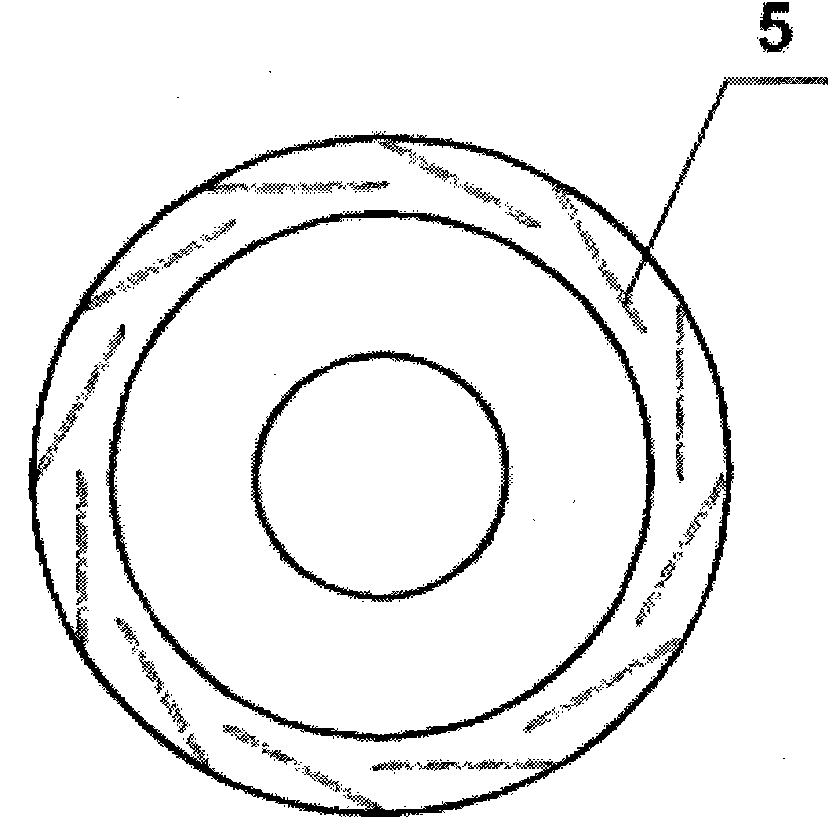 Burner for main burning furnace of sulfur recovery unit