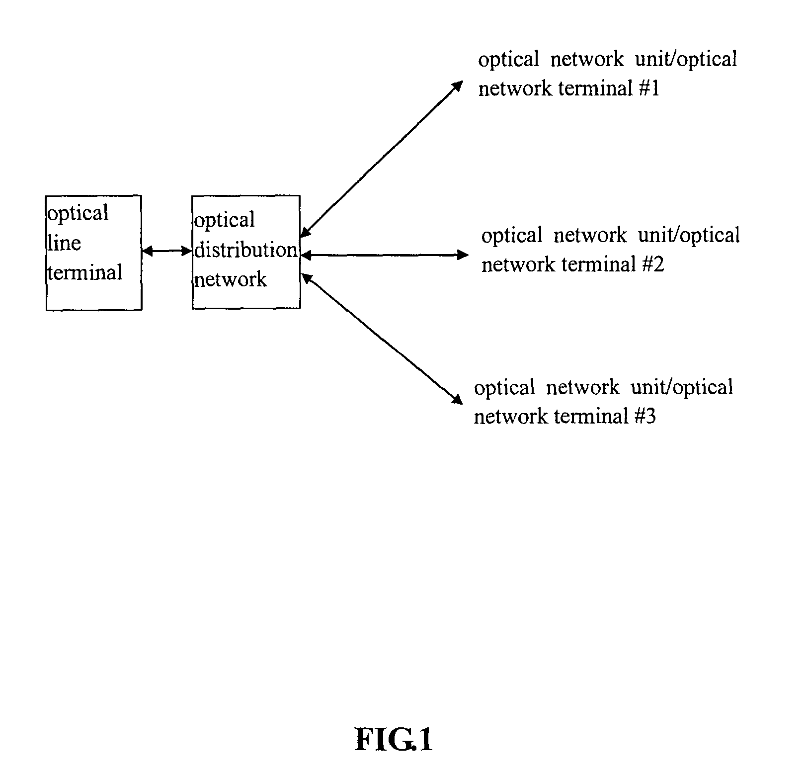 Passive optical network and data communication method thereof