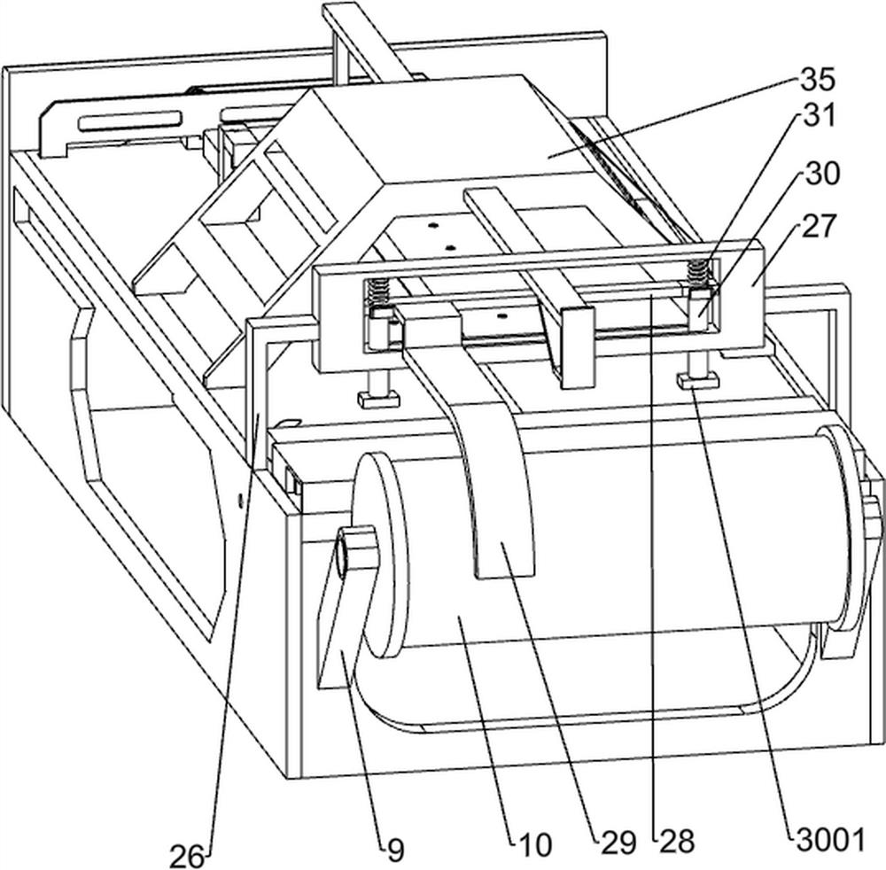 Cloth cutting device with cloth cutting length adjusting function