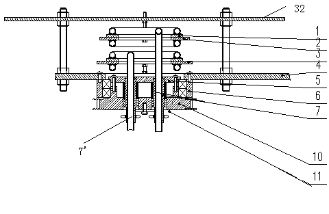 Quenching machine tool with rotary quenching mechanism