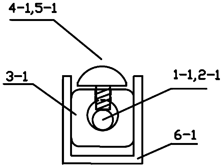 Electricity stopping and recovering binding post in centralized ammeter box