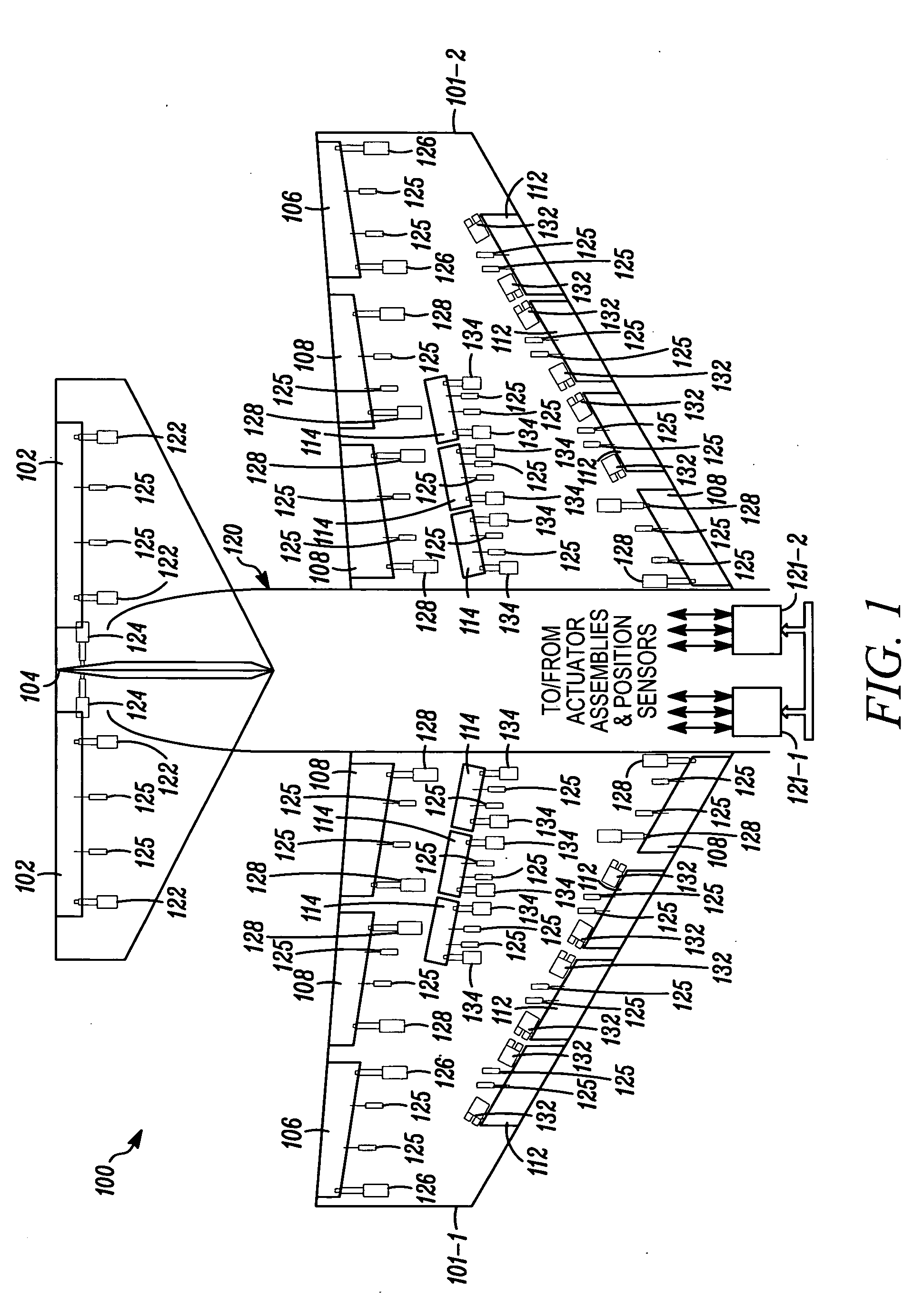 Reconfigurable flight control surface actuation system and method