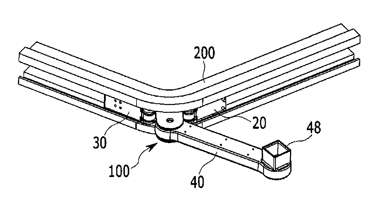 Multi-joint slider device