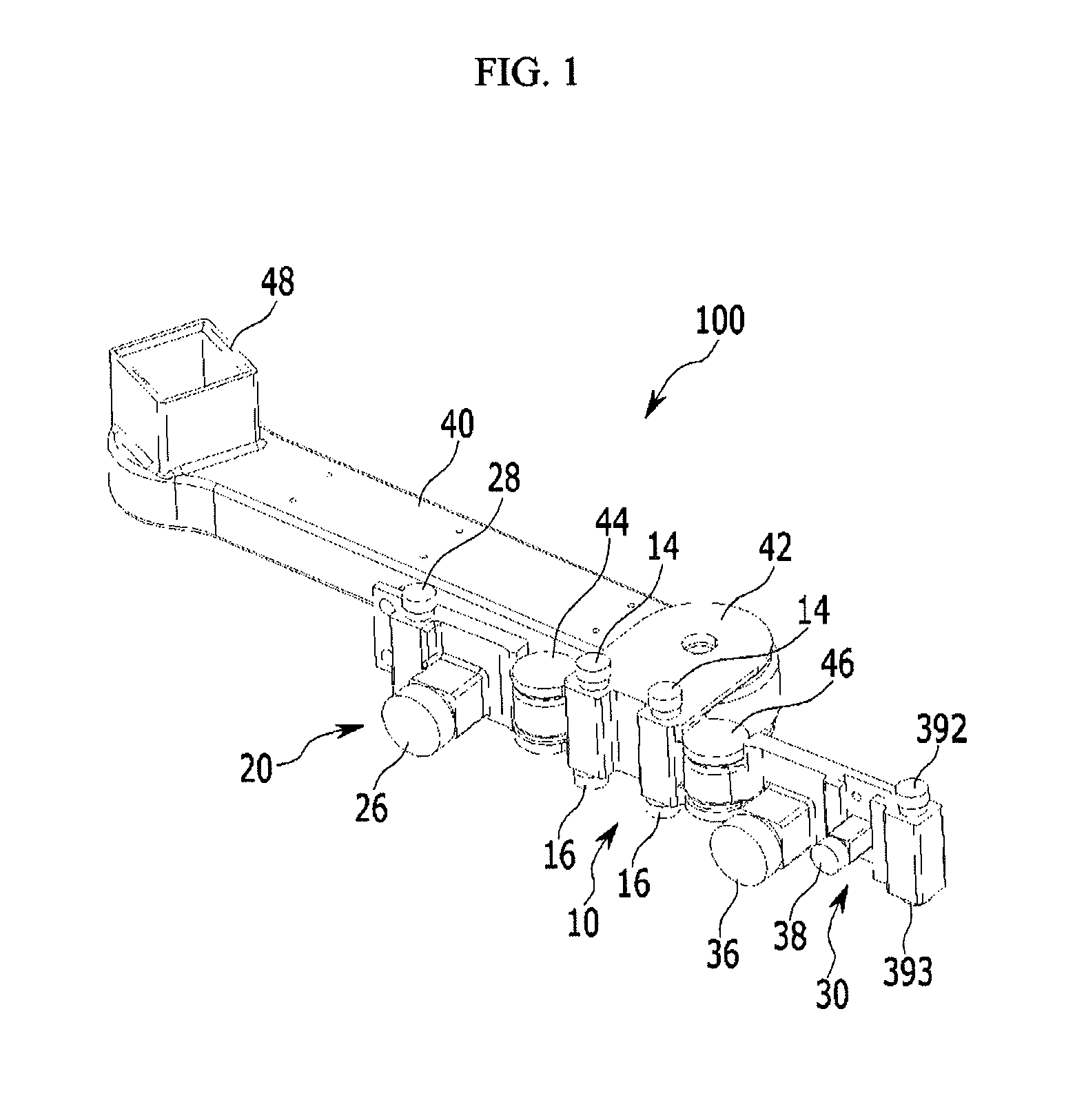 Multi-joint slider device