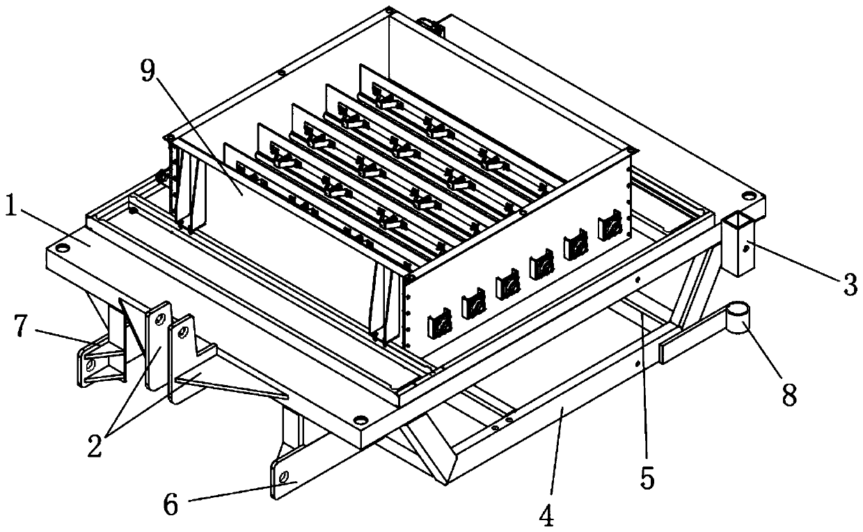Cable transfer mechanism for communication engineering