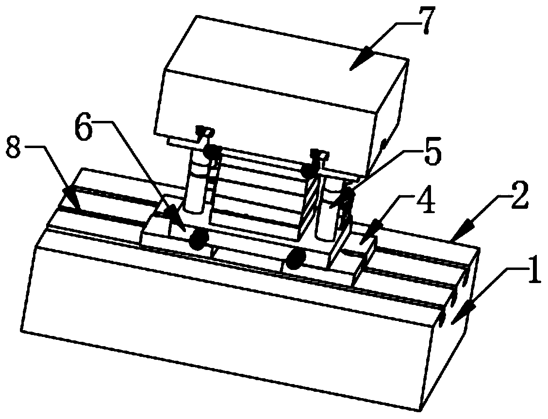 A casting mold with good positioning effect and cooling function