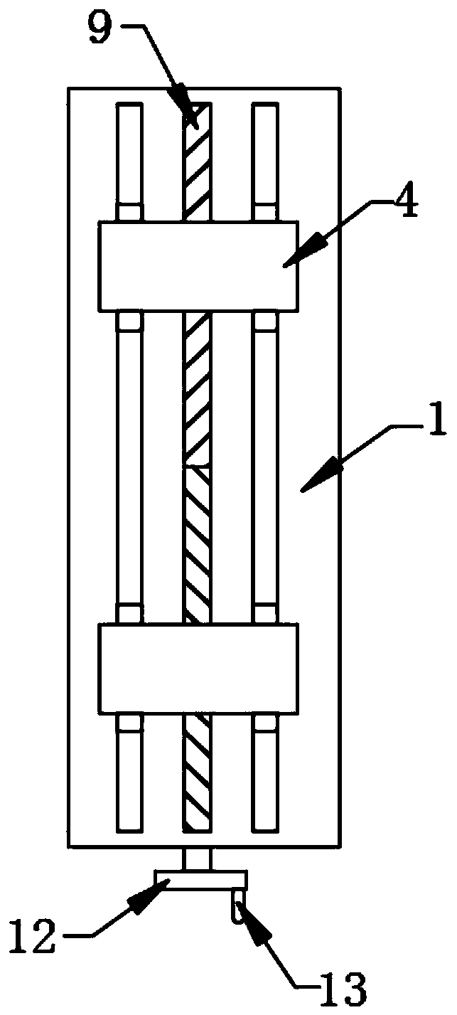 A casting mold with good positioning effect and cooling function