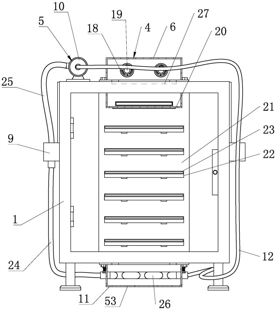 Low-voltage switch cabinet