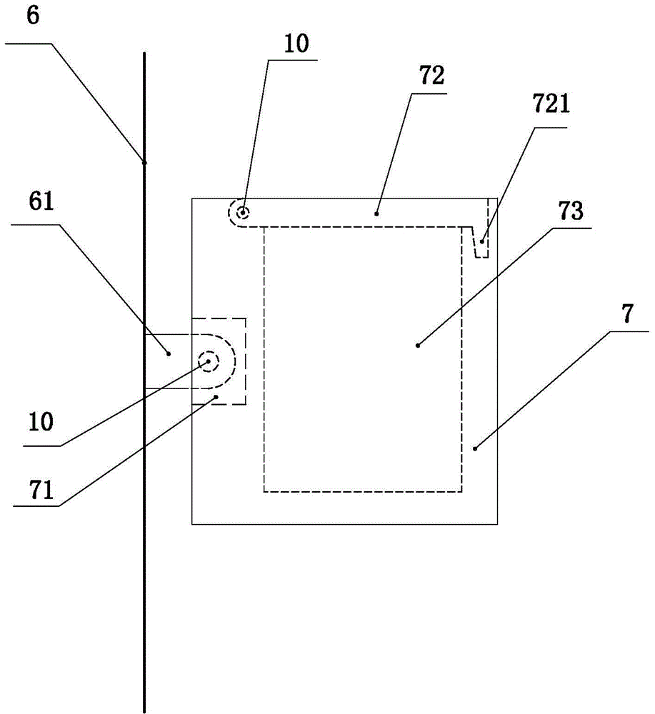 Disassembly and assembly device for electric meter for electric power maintenance