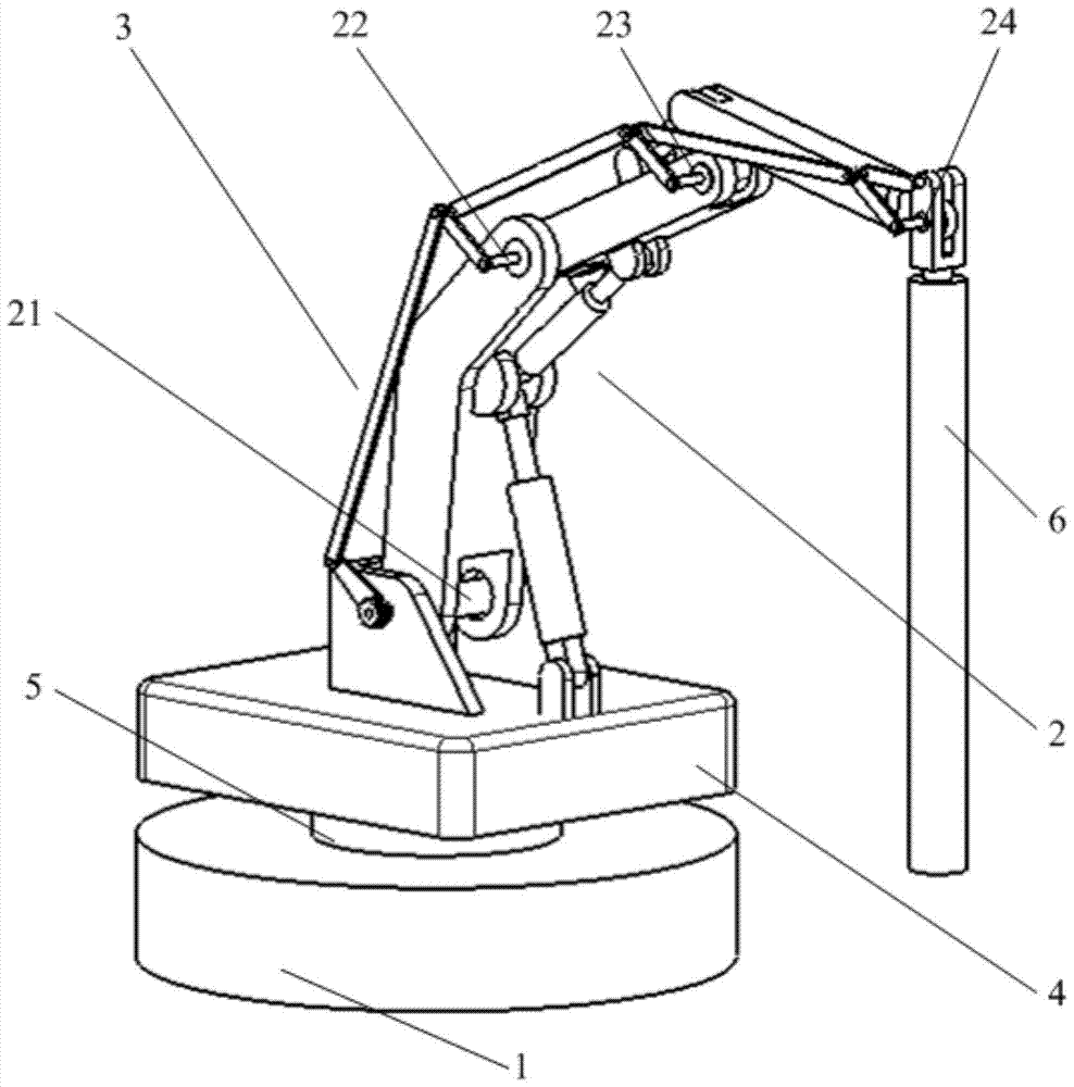 A coal sampling machine with sampling head posture maintaining