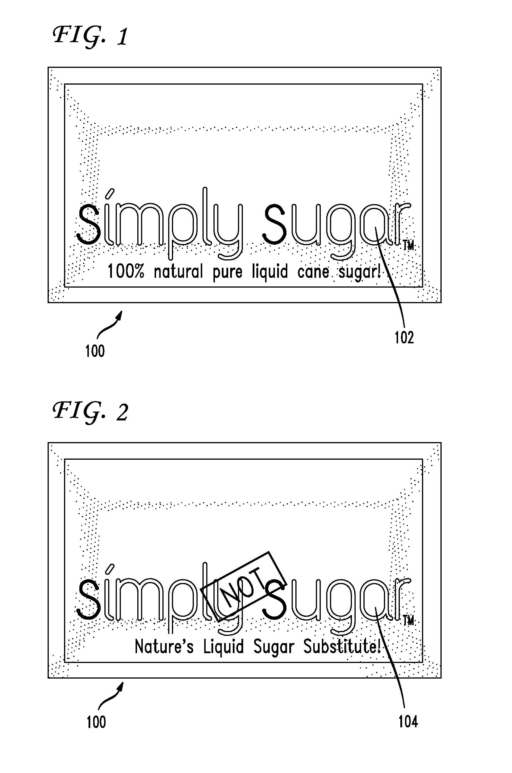 System and method for formulating  compositions of concentrated liquid sweeteners for individual servings in recyclable and compostable packaging