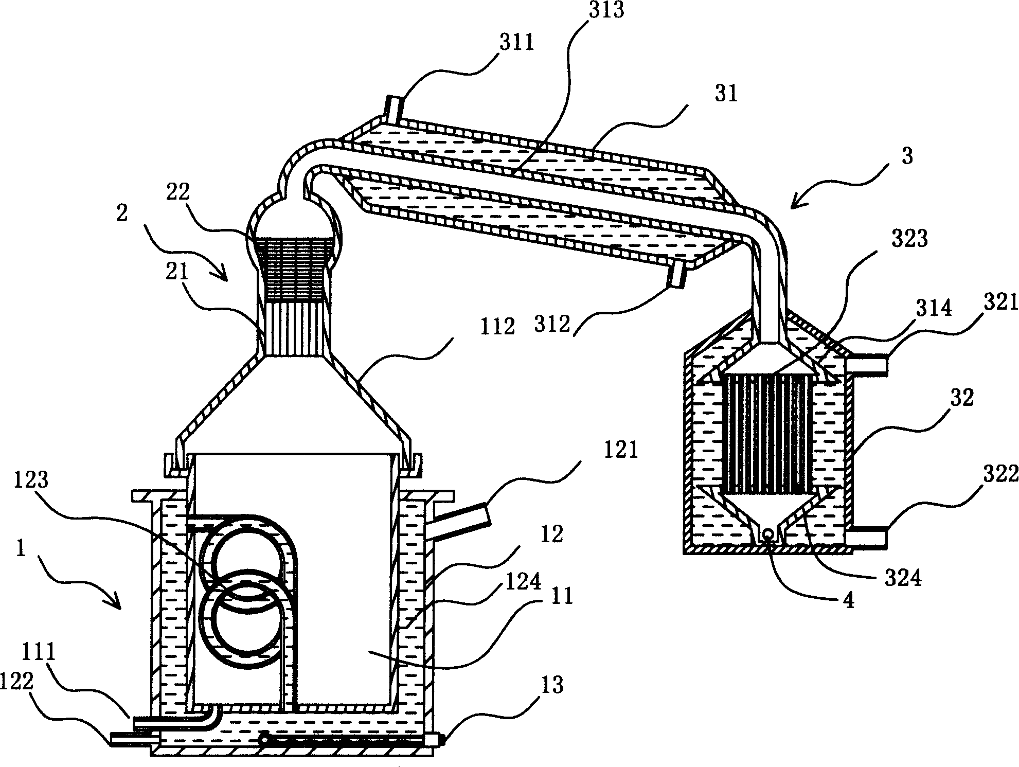 Wine distillation equipment with filtration system