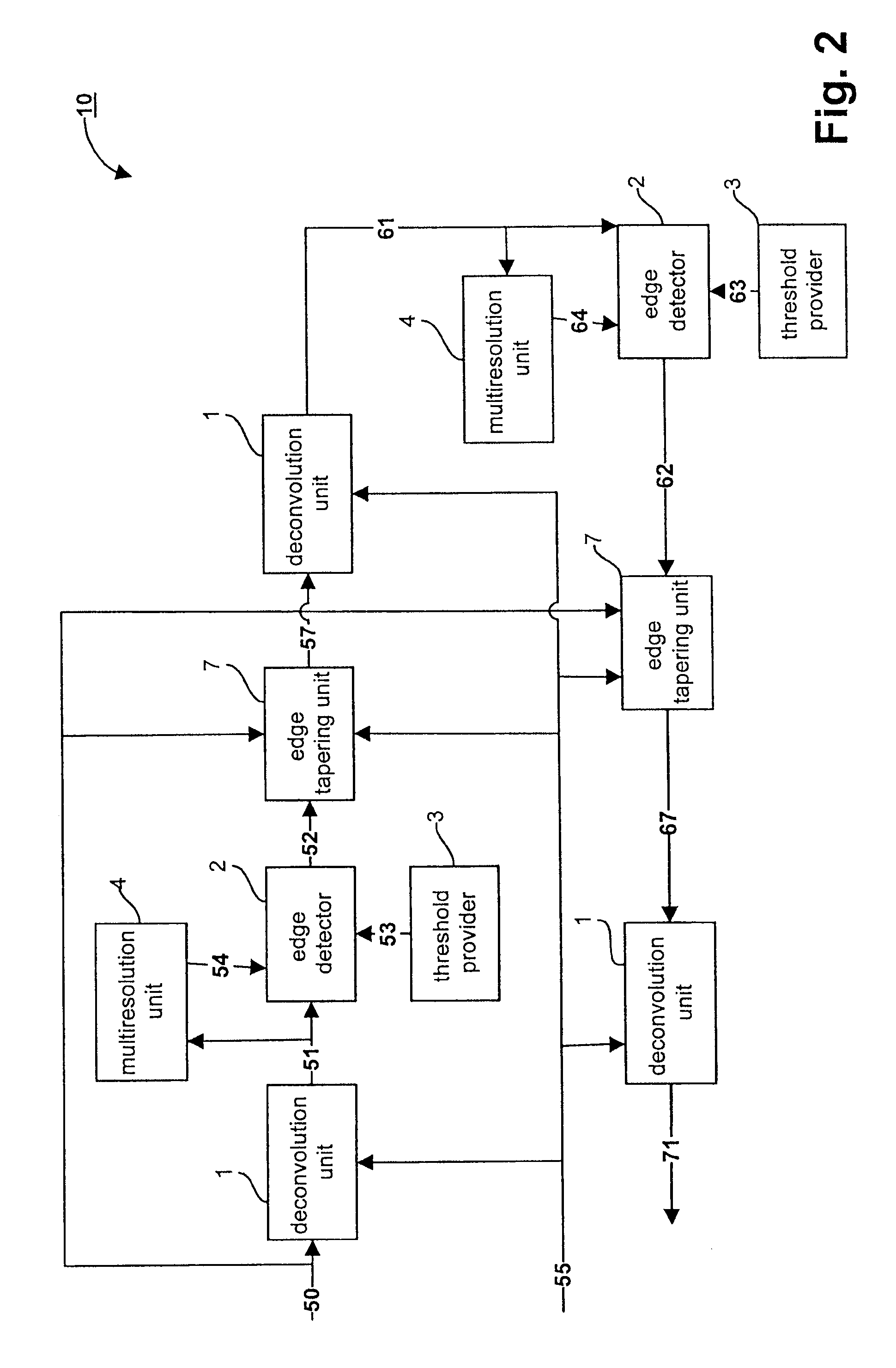 Method and system for reducing ringing artifacts of image deconvolution
